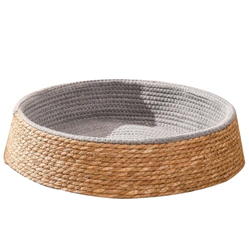 TOYANDONA Haustier Hundebett aus Weide Katzen Nest Pad für Kleinen Gemütliches Schlafbett für Haustiere Dekoratives und Stabiles Design für Katzen TOYANDONA Haustier Hundebett aus Weide Katzen Nest Pad für Kleinen Gemütliches Schlafbett für Haustiere Dekoratives und Stabiles Design für Katzen von TOYANDONA