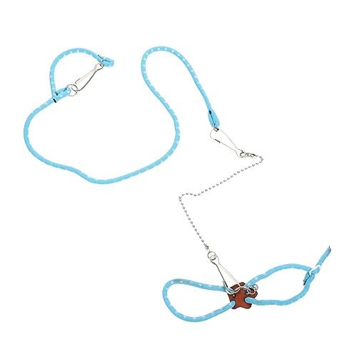TOYANDONA Kaninchen Geschirr und Leine für Kleintiere Atmungsaktive Verschleißfeste Haustier Laufleine für Outdoor Aktivitäten für Hamster Meerschweinchen Chinchillas von TOYANDONA