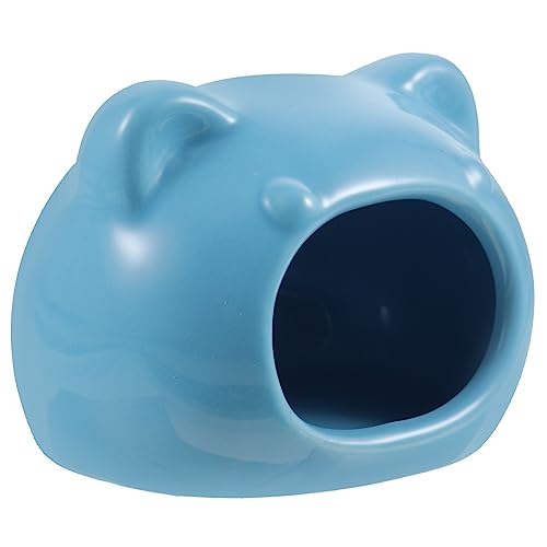 TOYANDONA Hamsterhaus Aus Keramik Haustiernest Für Hamsterkäfig Hamsterbett Sicheres Material Leicht Zu Reinigen Bequemer Unterschlupf Für Kleine Haustiere von TOYANDONA