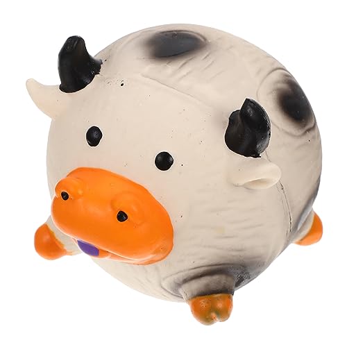 TOYANDONA Haustier Stimme Ball interaktives knete Haustiertraining Unzerstörbares Hundespielzeug Haustiere beißen kleines hundespielzeug Emulsion Weiß TOYANDONA Haustier Stimme Ball interaktives knete Haustiertraining Unzerstörbares Hundespielzeug Haustiere beißen kleines hundespielzeug Emulsion Weiß von TOYANDONA