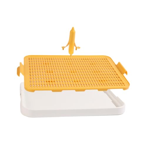 TOYANDONA Haustier Töpfchen Tablett für Drinnen und Kompakt für Welpen und Kleine Lösung für Urinieren zu Hause TOYANDONA Haustier Töpfchen Tablett für Drinnen und Kompakt für Welpen und Kleine Lösung für Urinieren zu Hause von TOYANDONA
