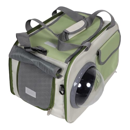 TOYANDONA Tragetasche für Katzen und Hunde Atmungsaktive Umhängetasche für Haustiere Tragbar und Komfortabel für Reisen und Outdoor Großzügiger für Mehrere Tiere TOYANDONA Tragetasche für Katzen und Hunde Atmungsaktive Umhängetasche für Haustiere Tragbar und Komfortabel für Reisen und Outdoor Großzügiger für Mehrere Tiere von TOYANDONA