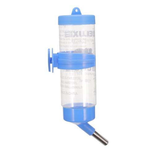 TOYANDONA Haustier Trinkflasche Aufhängen für Kaninchen und Hamster Auslaufsicherer Wasserspender für Kleine Tiere Bpa Frei Zufällige Farbe für Käfige und Hasenställe Zufällige Farbe von TOYANDONA