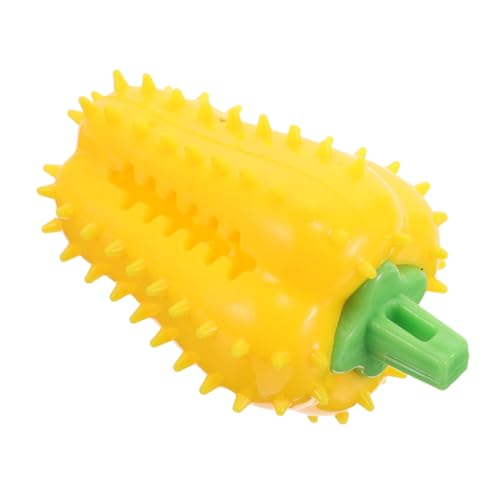 TOYANDONA Haustier Undichter Ball Zahnbürste Kauspielzeug Haustier Undichtes Futterspender Schnüffelspielzeug Kauspielzeug Für Hunde Welpen Kauen Yellow TOYANDONA Haustier Undichter Ball Zahnbürste Kauspielzeug Haustier Undichtes Futterspender Schnüffelspielzeug Kauspielzeug Für Hunde Welpen Kauen Yellow von TOYANDONA