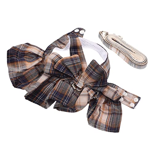 TOYANDONA Haustier Weste Rock Kleine Bunny Pull Spaziergang Harness Kaninchen Leine Pflege Hasen Katze Weste Polyester TOYANDONA Haustier Weste Rock Kleine Bunny Pull Spaziergang Harness Kaninchen Leine Pflege Hasen Katze Weste Polyester von TOYANDONA