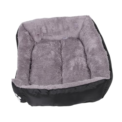 TOYANDONA Haustierhütte Hundebett Federkernmatratze Für Hunde Hund Vor Kleines Rechteckiges Haustierbett Hundesofa Kleines Katzenbett Rechteckiges Katzenbett Mittel Wowopet-Bett Black Tuch TOYANDONA Haustierhütte Hundebett Federkernmatratze Für Hunde Hund Vor Kleines Rechteckiges Haustierbett Hundesofa Kleines Katzenbett Rechteckiges Katzenbett Mittel Wowopet-Bett Black Tuch von TOYANDONA