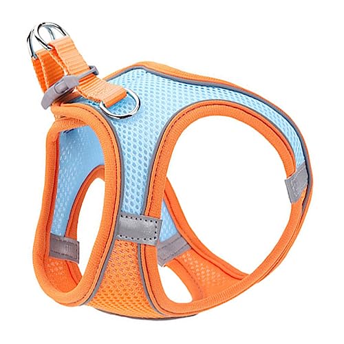 TOYANDONA Haustierleine Körperpflege Katze Leine Geschirr Klein Brust Reflektierend Leinen Katzenkostüme Für Haustiere Katzenleine Kätzchenleine Gurte Für Katzen Orange Stoff TOYANDONA Haustierleine Körperpflege Katze Leine Geschirr Klein Brust Reflektierend Leinen Katzenkostüme Für Haustiere Katzenleine Kätzchenleine Gurte Für Katzen Orange Stoff von TOYANDONA