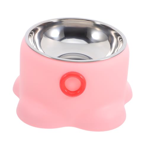 TOYANDONA Haustiernapf aus Edelstahl katzenbedarf hundefutter Gericht Futterstation für Katzen Tiernahrungsschalen Futternapf für Haustiere Futternapf aus Edelstahl Rostfreier Stahl Rosa TOYANDONA Haustiernapf aus Edelstahl katzenbedarf hundefutter Gericht Futterstation für Katzen Tiernahrungsschalen Futternapf für Haustiere Futternapf aus Edelstahl Rostfreier Stahl Rosa von TOYANDONA