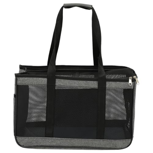 TOYANDONA Haustiertrage Tasche aus Atmungsaktivem Mesh Faltbare Transporttasche für Katzen und Kleine Hunde Tragbar und Bequem für Reisen Groß TOYANDONA Haustiertrage Tasche aus Atmungsaktivem Mesh Faltbare Transporttasche für Katzen und Kleine Hunde Tragbar und Bequem für Reisen Groß von TOYANDONA
