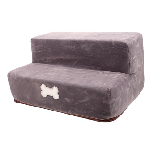 TOYANDONA Haustiertreppe Stufig rutschfeste Hunderampe für Kleine Haustiere Praktische Haustierleiter für Sofa und Bett und Tragbar für Ältere TOYANDONA Haustiertreppe Stufig rutschfeste Hunderampe für Kleine Haustiere Praktische Haustierleiter für Sofa und Bett und Tragbar für Ältere von TOYANDONA