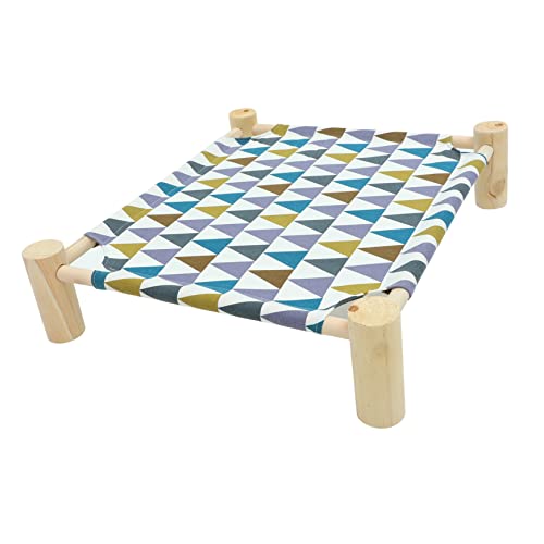 TOYANDONA Katzenbett Mit Hängematte Atmungsaktive Und Bequeme Katzenliege Für Drinnen Für Haustiere Schlafen Und Ausruhen Sommerbett Für Kleine Katzen Und Hunde TOYANDONA Katzenbett Mit Hängematte Atmungsaktive Und Bequeme Katzenliege Für Drinnen Für Haustiere Schlafen Und Ausruhen Sommerbett Für Kleine Katzen Und Hunde von TOYANDONA