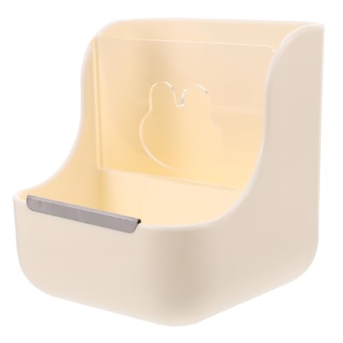 TOYANDONA Rabbit Feeder Futternapf Für Kaninchen Chinchilla Und Meerschweinchen Wetterfest Bruchsicher Mit Doppeltem Fächerdesign Leicht Zu Reinigen Für Frisches Heu Und Futter von TOYANDONA
