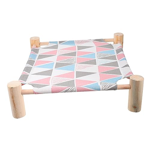 TOYANDONA Hochbeiniges Katzenbett Atmungsaktive Hängematte für Katzen Abnehmbares Schlafbett für Haustiere Gemütlicher Schlafplatz für Katzen für Innenräume Dekoration TOYANDONA Hochbeiniges Katzenbett Atmungsaktive Hängematte für Katzen Abnehmbares Schlafbett für Haustiere Gemütlicher Schlafplatz für Katzen für Innenräume Dekoration von TOYANDONA