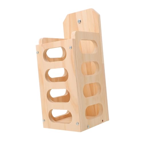 TOYANDONA Holz Futternapf für Kaninchen und Kleintiere Stabiler Grasspender mit Großem Fassungsvermögen Minimiert Futterverschwendung Langlebig und Pflegeleicht Geeignet für Hasen TOYANDONA Holz Futternapf für Kaninchen und Kleintiere Stabiler Grasspender mit Großem Fassungsvermögen Minimiert Futterverschwendung Langlebig und Pflegeleicht Geeignet für Hasen von TOYANDONA