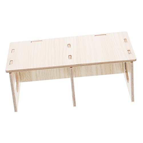 TOYANDONA Holz Hamsterhaus Geräumiges Versteck Für Hamster Meerschweinchen Und Andere Kleintiere Aus Hochwertigem Massivem Holz Rückzugsort Transparent TOYANDONA Holz Hamsterhaus Geräumiges Versteck Für Hamster Meerschweinchen Und Andere Kleintiere Aus Hochwertigem Massivem Holz Rückzugsort Transparent von TOYANDONA