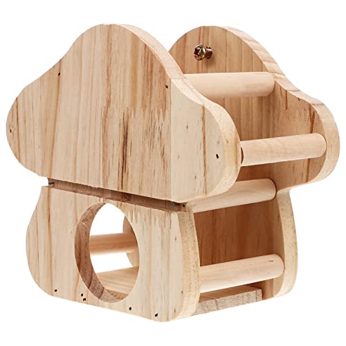 TOYANDONA Holz Heuraufe für Kleintiere Praktischer Futterspender für Kaninchen Meerschweinchen und Chinchillas Installieren Design Hält das Futter Sauber und Abfall TOYANDONA Holz Heuraufe für Kleintiere Praktischer Futterspender für Kaninchen Meerschweinchen und Chinchillas Installieren Design Hält das Futter Sauber und Abfall von TOYANDONA