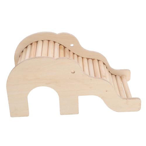 TOYANDONA Hamsternest aus Holz Elefantenform Versteckspielzeug für Hamster Schlafhaus und Holzleiter für Kleine Haustiere Sicher und Praktisch TOYANDONA Hamsternest aus Holz Elefantenform Versteckspielzeug für Hamster Schlafhaus und Holzleiter für Kleine Haustiere Sicher und Praktisch von TOYANDONA