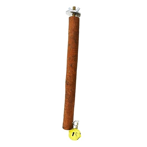 TOYANDONA Holz Vogel Sitzstange Für Kleine Natürliche Ölbaumholz Standstange Für Papageien Nymphensittiche Wellensittiche Und Andere Ziervögel von TOYANDONA