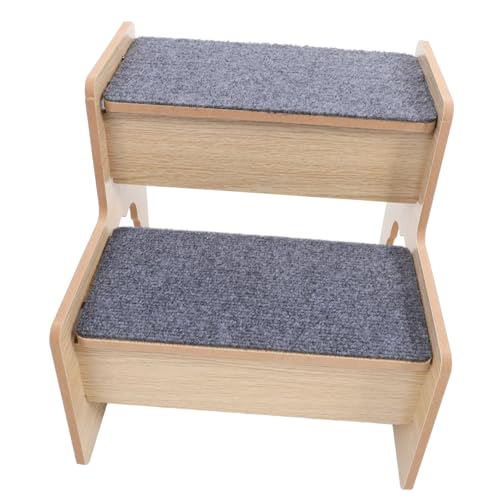 TOYANDONA Holz haustiertreppe Stabile Hundetreppe mit Rutschfester Oberfläche für Kleine Hunde und Welpen Einfache Installation und Platzsparend für Sofa und Bett Geeignet TOYANDONA Holz haustiertreppe Stabile Hundetreppe mit Rutschfester Oberfläche für Kleine Hunde und Welpen Einfache Installation und Platzsparend für Sofa und Bett Geeignet von TOYANDONA