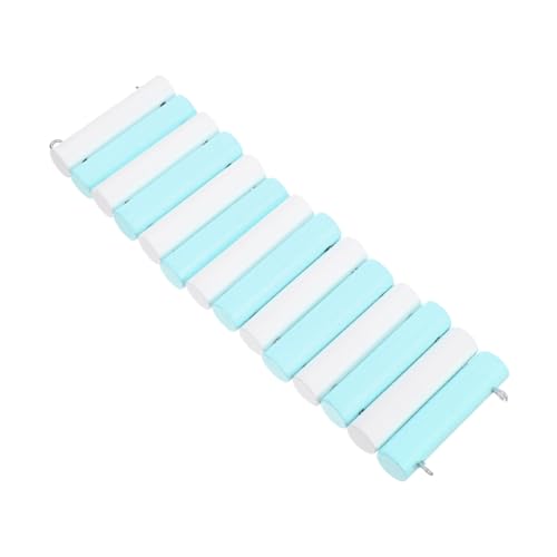 TOYANDONA Holzleiter für Haustiere Hamster holzspielzeug Gerbil Spielzeugbrücke Holzrampe für Hamster Sprungplattformspielzeug für Haustiere Gerbbil - hölzern Sky-Blue TOYANDONA Holzleiter für Haustiere Hamster holzspielzeug Gerbil Spielzeugbrücke Holzrampe für Hamster Sprungplattformspielzeug für Haustiere Gerbbil - hölzern Sky-Blue von TOYANDONA