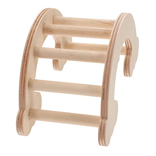 TOYANDONA Holzleiter für Kleine Haustiere Multifunktionales Kletterspielzeug für Hamster und Meerschweinchen Sicheres und Design für Training und Spiel Natürliche TOYANDONA Holzleiter für Kleine Haustiere Multifunktionales Kletterspielzeug für Hamster und Meerschweinchen Sicheres und Design für Training und Spiel Natürliche von TOYANDONA