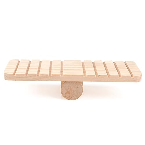 TOYANDONA Natürliche Holz-wippenplattform Für Kleine Hamster Rennmäuse Eichhörnchen Mäuse Als Spielplatz Ruheplatz Kauspielzeug Und Käfigdekoration TOYANDONA Natürliche Holz-wippenplattform Für Kleine Hamster Rennmäuse Eichhörnchen Mäuse Als Spielplatz Ruheplatz Kauspielzeug Und Käfigdekoration von TOYANDONA