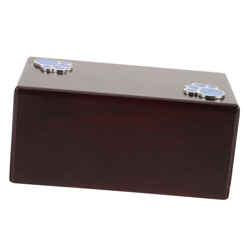 TOYANDONA Holzurne für Haustierasche Mittelgroß Langlebige Gedenkurne für Hund Katze Eleganter Holz kremationskasten mit Tragetasche Platzsparend und Sicher für Tierasche und TOYANDONA Holzurne für Haustierasche Mittelgroß Langlebige Gedenkurne für Hund Katze Eleganter Holz kremationskasten mit Tragetasche Platzsparend und Sicher für Tierasche und von TOYANDONA