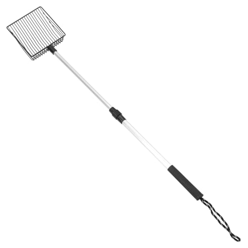 TOYANDONA Hühner-kätzchenstreuschaufel Katzenschaufel Sandschaufel Tragbare Haustierstreuschaufel Streureinigungsschaufel Katzensandschaufel Aluminium Eisen Pp-Material Praktisch Langlebig von TOYANDONA