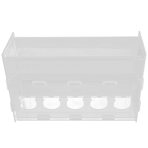 TOYANDONA Hühnerfutterautomat für Automatische Fütterung Transparenter Futterspender für Geflügel Kompakte Langlebig für Hühner und Wachteln TOYANDONA Hühnerfutterautomat für Automatische Fütterung Transparenter Futterspender für Geflügel Kompakte Langlebig für Hühner und Wachteln von TOYANDONA