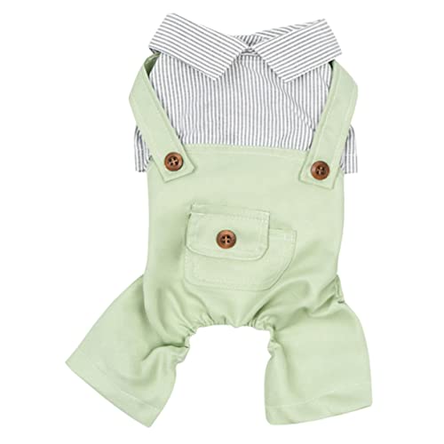 TOYANDONA Hunde-Overalls Hunde Kleidung Hallo Groß Geschwollen Für Bausatz Kleidungsstück Welpe Weste Hündchen Haustiere Klein Modische Haustierkleidung Polyester Green TOYANDONA Hunde-Overalls Hunde Kleidung Hallo Groß Geschwollen Für Bausatz Kleidungsstück Welpe Weste Hündchen Haustiere Klein Modische Haustierkleidung Polyester Green von TOYANDONA