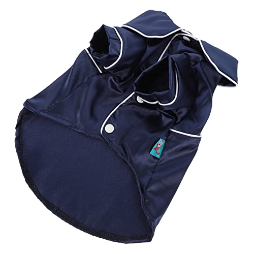 TOYANDONA Hunde-Pyjama Hund Bademantel Haustier-Bademantel aus Baumwolle Hunderobe Blau niedliche Mädchen-Hundekleidung Welpenkleidung für Mädchen mit kleinen Hunden Grey TOYANDONA Hunde-Pyjama Hund Bademantel Haustier-Bademantel aus Baumwolle Hunderobe Blau niedliche Mädchen-Hundekleidung Welpenkleidung für Mädchen mit kleinen Hunden Grey von TOYANDONA