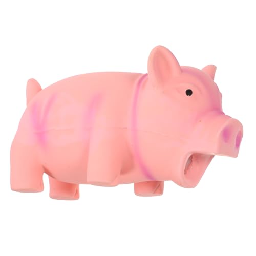 TOYANDONA Hundebeißspielzeug Schweineform Aus Langlebigem Latex Quietschendes Kauspielzeug Für Kleine Und Welpen Für Aktives Und Zahnpflege Fördert Und Bewegung TOYANDONA Hundebeißspielzeug Schweineform Aus Langlebigem Latex Quietschendes Kauspielzeug Für Kleine Und Welpen Für Aktives Und Zahnpflege Fördert Und Bewegung von TOYANDONA