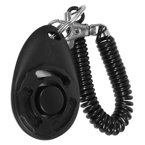 TOYANDONA Hundeklicker mit Elastischem Riemen Leichter Clicker für Hundetraining Professionell und Tragbar für Hundeerziehung und Katzentraining TOYANDONA Hundeklicker mit Elastischem Riemen Leichter Clicker für Hundetraining Professionell und Tragbar für Hundeerziehung und Katzentraining von TOYANDONA