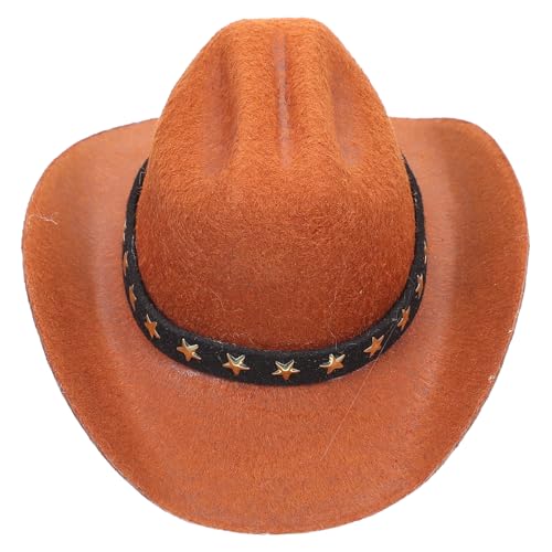 TOYANDONA Hundekostüm Cowboyhut für Haustiere Stylisher Hut für Hunde und Katzen Leicht und Atmungsaktiv für Partys und Fotoshootings Perfektes Haustierzubehör für Besondere von TOYANDONA