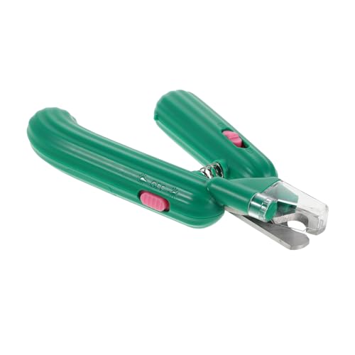 TOYANDONA Hundekrallenschneider mit Licht Rutschfester Griff Sicherer Nageltrimmer für Katzen und Hunde Anfängerfreundliches Tragbares Haustier Nagelpflegewerkzeug Grün Kaktus Design TOYANDONA Hundekrallenschneider mit Licht Rutschfester Griff Sicherer Nageltrimmer für Katzen und Hunde Anfängerfreundliches Tragbares Haustier Nagelpflegewerkzeug Grün Kaktus Design von TOYANDONA