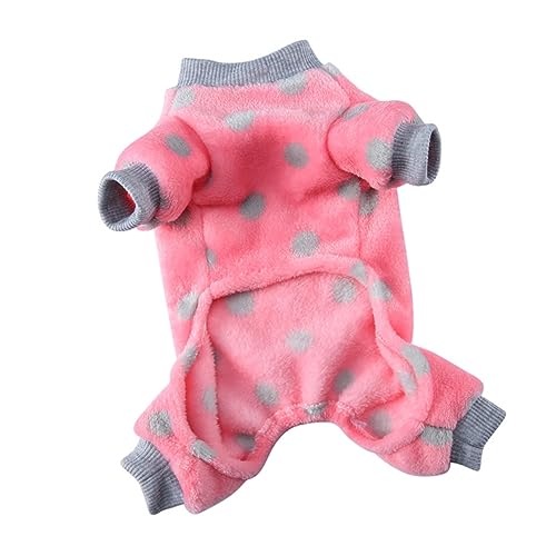 TOYANDONA Hundepyjama Für Den Winter Welpenpyjama Kleidung Geschmeidiger Warmer Haustierpyjama Kältebeständige Kleidung Hundekleidung Fleece Pyjama Haustierkleidung Hundeoutfit TOYANDONA Hundepyjama Für Den Winter Welpenpyjama Kleidung Geschmeidiger Warmer Haustierpyjama Kältebeständige Kleidung Hundekleidung Fleece Pyjama Haustierkleidung Hundeoutfit von TOYANDONA