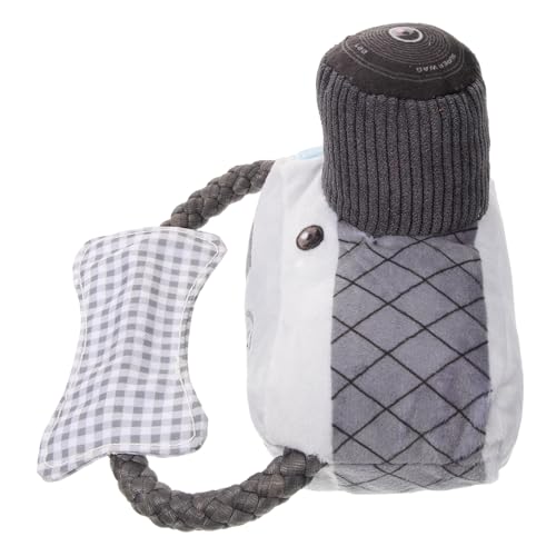 TOYANDONA Hundespielzeug Zähne Zahn Schleifen Hund Kleine Hunde Ausbildung Kauen Texturiert Quietschen Bit Haustier Kauspielzeug Für Welpen Hündchen Baumwollseil Light Grey TOYANDONA Hundespielzeug Zähne Zahn Schleifen Hund Kleine Hunde Ausbildung Kauen Texturiert Quietschen Bit Haustier Kauspielzeug Für Welpen Hündchen Baumwollseil Light Grey von TOYANDONA