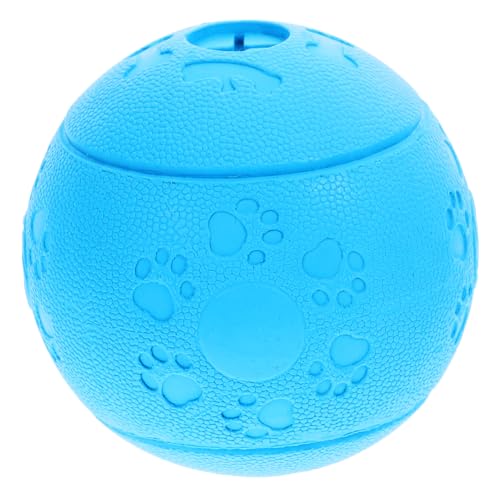 TOYANDONA Hundespielzeug aus Robustem Gummi Mittelgroßer Interaktiver Kauspielzeug Ball Leckt Futter aus Beißfest und Langlebig für Aggressive Kauer Fördert Langsames Fressen und Schützt von TOYANDONA