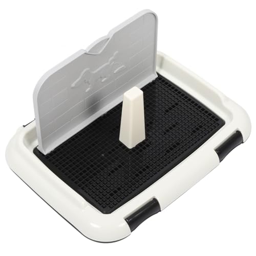 TOYANDONA Hundetöpfchen mit Wand rutschfeste Welpen Toiletten Schale aus Große Kapazität für Indoor Hundetoilette Multifunktionales Urinal für Katzen TOYANDONA Hundetöpfchen mit Wand rutschfeste Welpen Toiletten Schale aus Große Kapazität für Indoor Hundetoilette Multifunktionales Urinal für Katzen von TOYANDONA