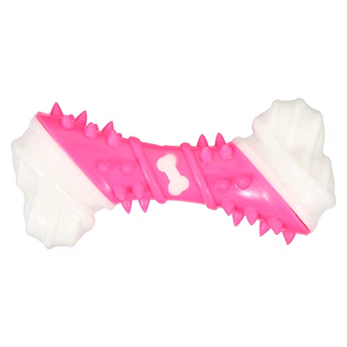 TOYANDONA Hundetrainer Kauer Kauspielzeug für Welpen beissen Hundespielzeug kauen strapazierfähiges Hundespielzeug Backenzahn Knochenspielzeug Knochenkauspielzeug Rosa TOYANDONA Hundetrainer Kauer Kauspielzeug für Welpen beissen Hundespielzeug kauen strapazierfähiges Hundespielzeug Backenzahn Knochenspielzeug Knochenkauspielzeug Rosa von TOYANDONA