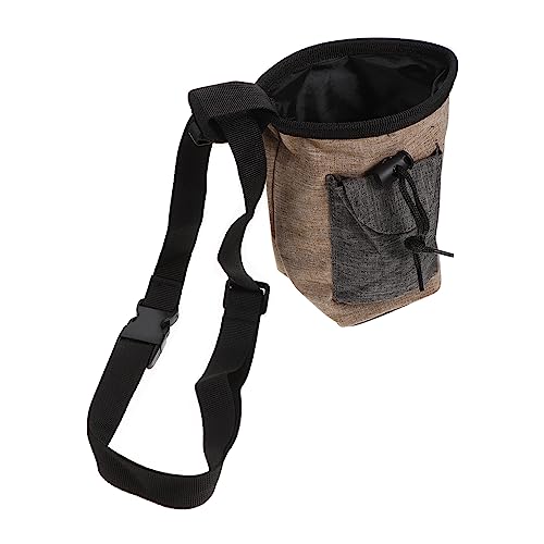 TOYANDONA Hundetrainingstasche Für Leckerlis Polyester Für Haustierfutter Braune Outdoor Hundetasche Für Welpen Und Hundetraining Für Training TOYANDONA Hundetrainingstasche Für Leckerlis Polyester Für Haustierfutter Braune Outdoor Hundetasche Für Welpen Und Hundetraining Für Training von TOYANDONA