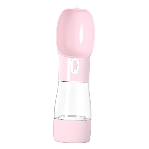 TOYANDONA Hundewasserflasche Tragbare Pet Food Flasche Auslaufsicherer Wasserspender für Hunde und Katzen Leichtgewichtiger Reise Wasserbehälter für Unterwegs von TOYANDONA