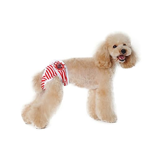 TOYANDONA Hundewindeln Haustier Welpe Bauchhose Hündin Hündin Menstruation Zeitraum Hündchen Rot TOYANDONA Hundewindeln Haustier Welpe Bauchhose Hündin Hündin Menstruation Zeitraum Hündchen Rot von TOYANDONA