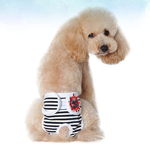 TOYANDONA Hundewindeln Hose Welpenperiode Hündchen Tierpflege Hunde Wiederverwendbare Große Hygiene Bauch Hund Menstruationswindeln Weiblich Schwarz TOYANDONA Hundewindeln Hose Welpenperiode Hündchen Tierpflege Hunde Wiederverwendbare Große Hygiene Bauch Hund Menstruationswindeln Weiblich Schwarz von TOYANDONA