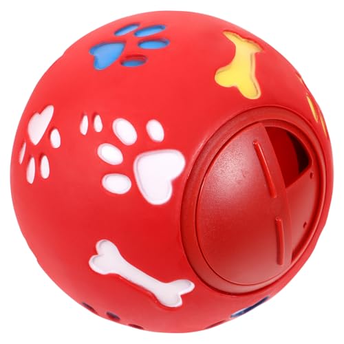 TOYANDONA Interaktiver Hundespielball aus Robustem Langlebig und für Aggressive Kauer Snackspender und Langsames Füttern Fördert Gesundes Kauverhalten bei Kleinen bis Großen Hunden Leicht zu TOYANDONA Interaktiver Hundespielball aus Robustem Langlebig und für Aggressive Kauer Snackspender und Langsames Füttern Fördert Gesundes Kauverhalten bei Kleinen bis Großen Hunden Leicht zu von TOYANDONA