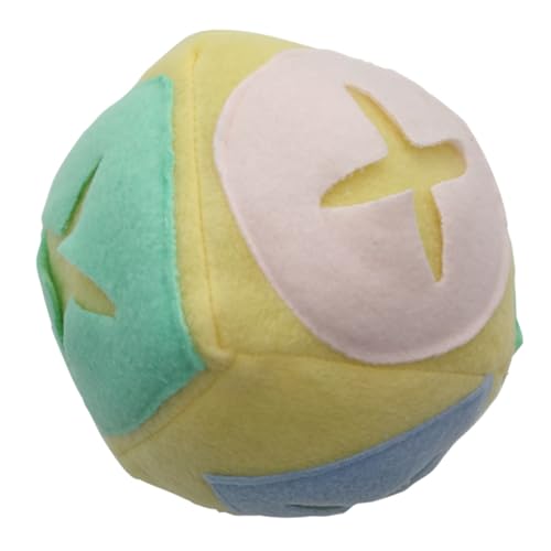 TOYANDONA Interaktiver Hundespielzeug Schnüffelball aus Langlebigem Material Training zur Emotionslinderung und Zahnpflege Beißtauglich für Zuhause und Beschäftigung von Aggressiven Kauern von TOYANDONA