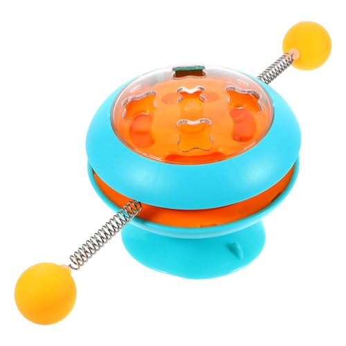 TOYANDONA Interaktives Katzenspielzeug mit Drehbarem Ball Multifunktionaler Katzendrehteller aus Langlebigem und Katzenminz Rotationstoy für Indoor und Outdoor Platzsparend und Robust TOYANDONA Interaktives Katzenspielzeug mit Drehbarem Ball Multifunktionaler Katzendrehteller aus Langlebigem und Katzenminz Rotationstoy für Indoor und Outdoor Platzsparend und Robust von TOYANDONA