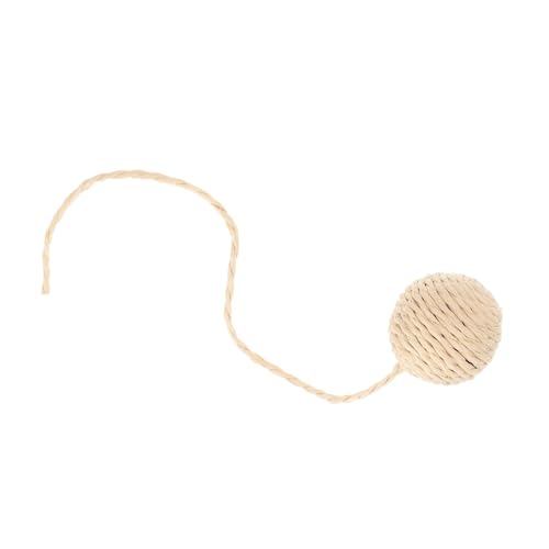 TOYANDONA Kätzchenjagdball Kratzer drinnen Seile & Zubehör bunt Ersatz Kratzspielzeug für Katzen Katzenspielzeug aus Sisalseil Kaubälle für Katzen Sisalkugeln Kätzchen Papier Beige TOYANDONA Kätzchenjagdball Kratzer drinnen Seile & Zubehör bunt Ersatz Kratzspielzeug für Katzen Katzenspielzeug aus Sisalseil Kaubälle für Katzen Sisalkugeln Kätzchen Papier Beige von TOYANDONA