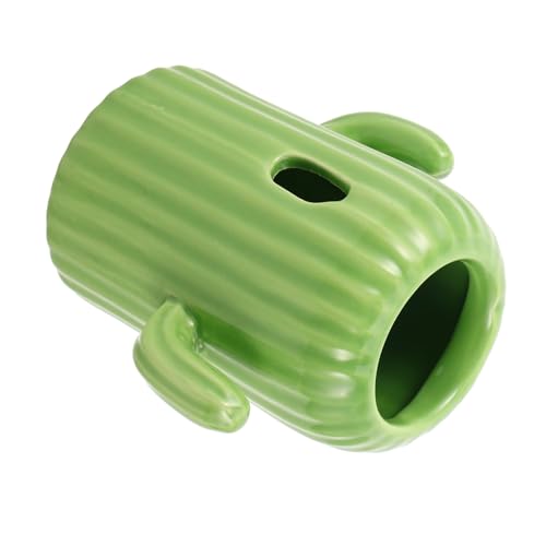 TOYANDONA Trinkflasche Halter Aus Keramik Für Hamster Kaktus Wasserspenderständer Leicht Zu Reinigen Keramikflaschenständer Hübsches Tränkeständer Zubehör Für Kleintiere TOYANDONA Trinkflasche Halter Aus Keramik Für Hamster Kaktus Wasserspenderständer Leicht Zu Reinigen Keramikflaschenständer Hübsches Tränkeständer Zubehör Für Kleintiere von TOYANDONA
