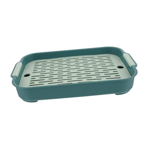 TOYANDONA Kaninchen Toilette Rechteckig Robust für Kleintiere Wie Meerschweinchen Chinchilla und Frettchen Töpfchentrainer für Kaninchen und Hasen Rutschfestes Haustier Streubehältnis für TOYANDONA Kaninchen Toilette Rechteckig Robust für Kleintiere Wie Meerschweinchen Chinchilla und Frettchen Töpfchentrainer für Kaninchen und Hasen Rutschfestes Haustier Streubehältnis für von TOYANDONA
